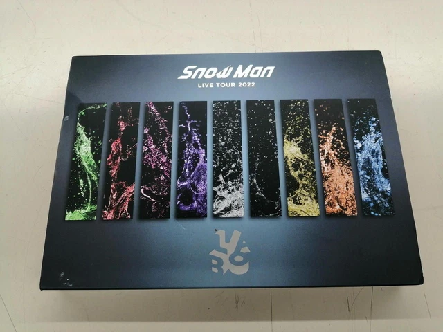 DVD DE GRABACIÓN MENT Snow Man LIVE TOUR 2022 Labo. Usado EUR 65