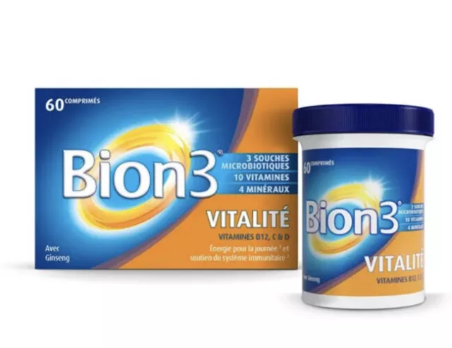 Complément alimentaire  Bion 3 Vitalité  60 jours