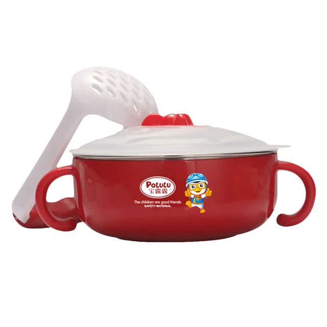1 juego Food Masher Bowl bandeja de fresado manual para niños bandeja de lijado infantil