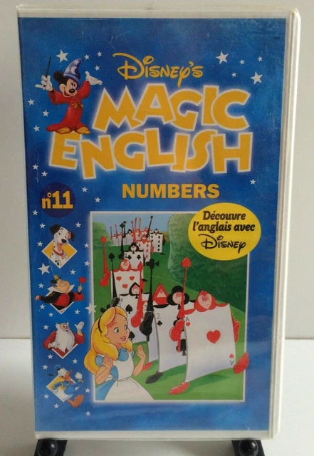 WALT DISNEY MAGIC ENGLISH NUMBERS N°11 VHS 1996 (Casstte Video) VHS ...