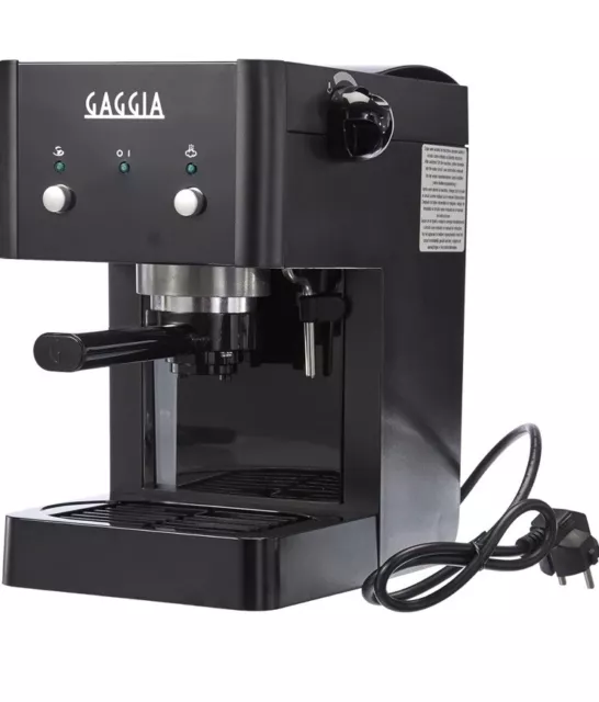 Gaggia RI8423 12 Gran Gaggia Style Macchina Da Caffe' Espresso Con Erogatore