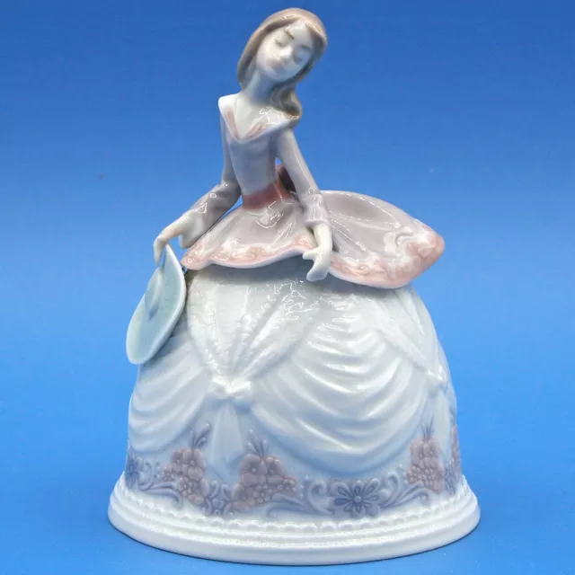 Lladro #5955 Sounds of Fall - Bell Figurine - retired 2002- Francisco Polope EXC