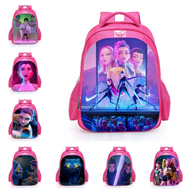 Kpop demon hunters backpack bags