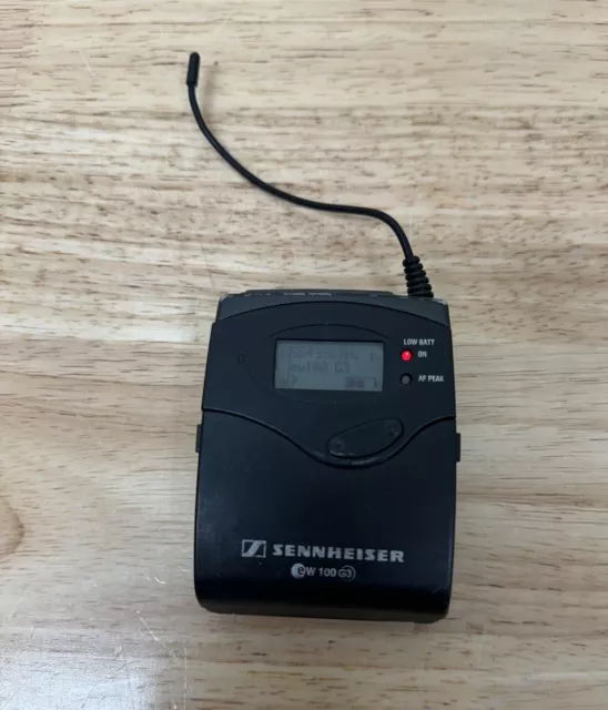 Sennheiser SK100 G3 Wireless Mic Bodypack Transmitter A Band 516-558 MHz EW100 C