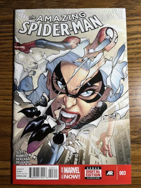 The Amazing Spider-Man 3 Ramos Cover 3Rd App Cindy Moon Marvel Comics 2014