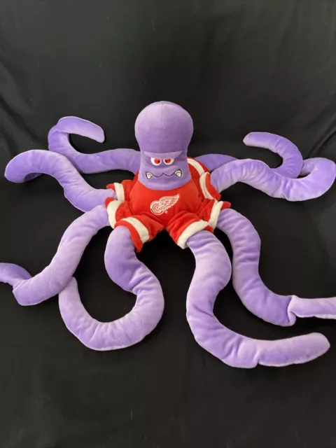 Bleacher Creatures Detroit Red Wings Mascot Rally Al the Octopus 10 Plush  Figure
