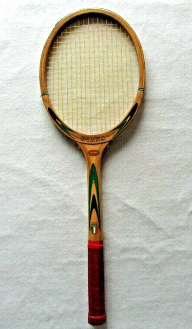 Raquette De Tennis Vintage Maxima Torneo - Bois - Années 70 - Italie