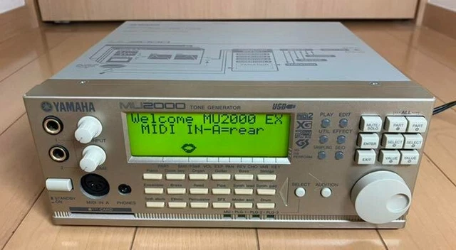 Yamaha MU2000 Ton Generator Motif Xg Son Module Synthétiseur Numérique