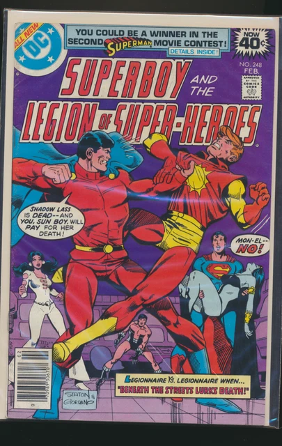 Superboy and the Legion Of Super-Heroes #248, 1979 DC Comic Book, ~Fine