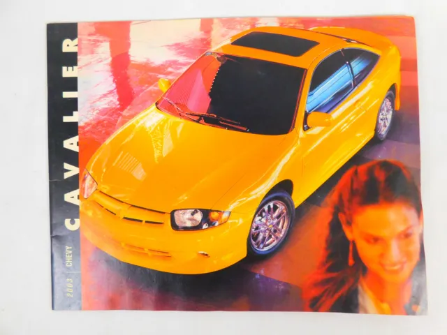 2003 Chevrolet Cavalier  OEM Vintage Dealer Brochure