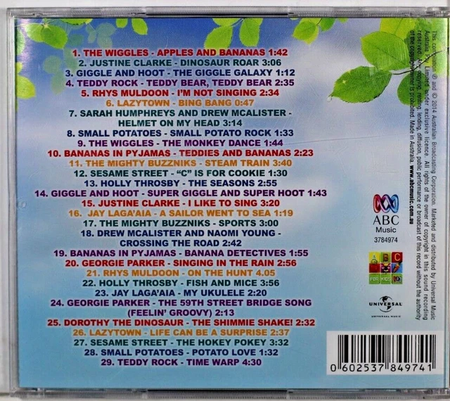 THE BEST OF ABC For Kids Volume 2 - CD Sent Tracked $33.00 - PicClick AU