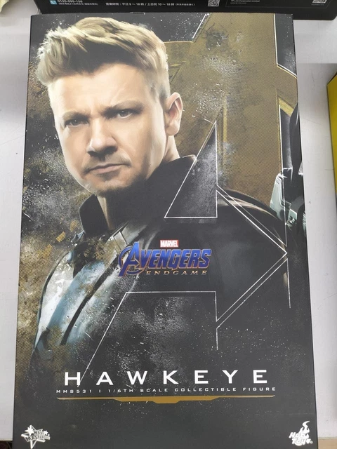 Figurine de collection GENERIQUE Hot Toys - Avengers figurine Movie Masterpiece 1/6 Hawkeye 30 cm