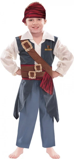Vestito jack sparrow best sale bambino