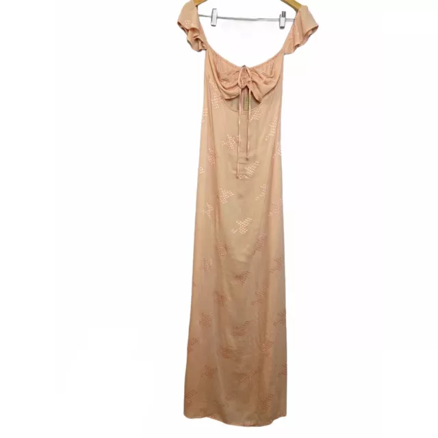 Flynn Skye Small Free People Err Night Maxi Dress Blush Cluster small 3