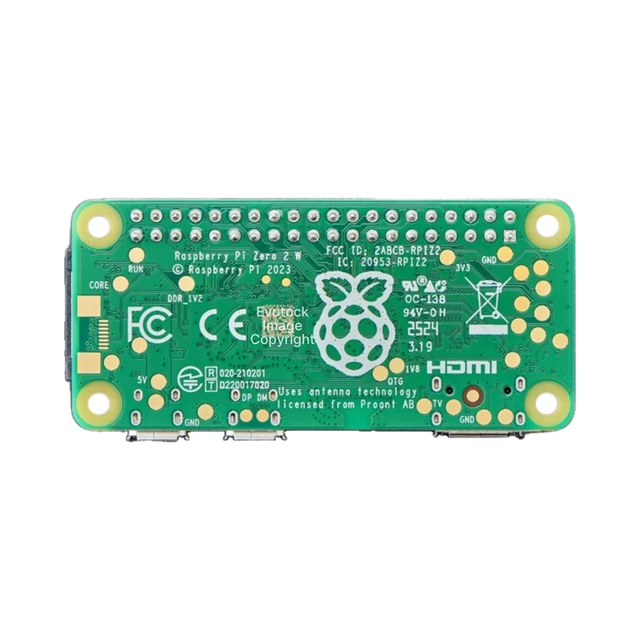 RASPBERRY PI ZERO 2 WH: Pre Soldered Header, 1GHz Quad-Core 512MB RAM ...