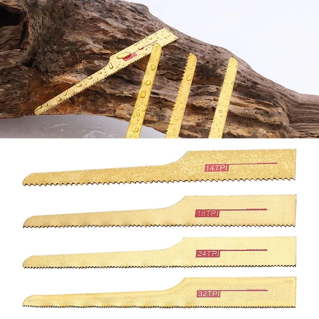 32TPI 14TPI hojas de sierra neumáticas Aw escobillas herramienta accesorios hojas de sierra