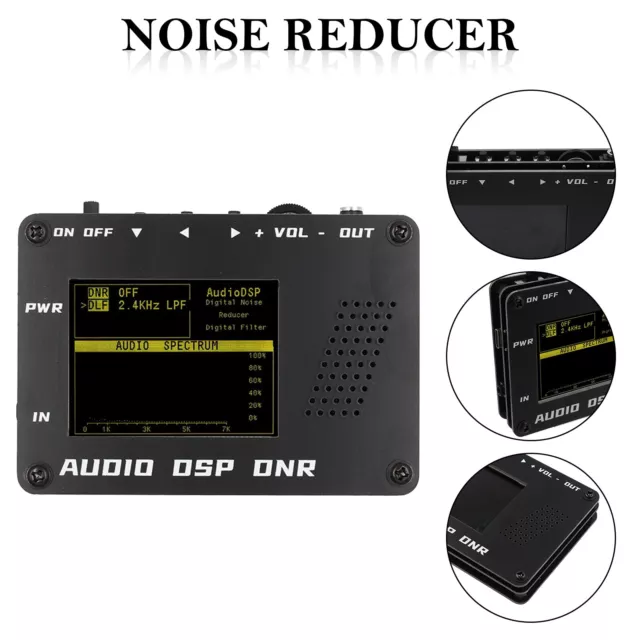 Réducteur de bruit Audio DSP filtre numérique DNR radio SSB YAESU ICOM + Speaker