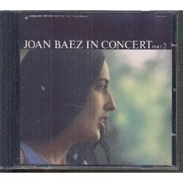 Joan Baez - Joan Baez In Concert Part 2  Cd Neu