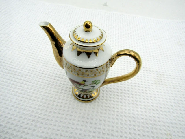 Vintage Minature Pitcher with Top 4" Tall