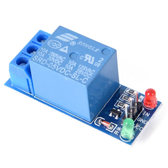 5V 1 Channel Relay Board Module Optocoupler LED For Arduino PIC ARM AV.pj