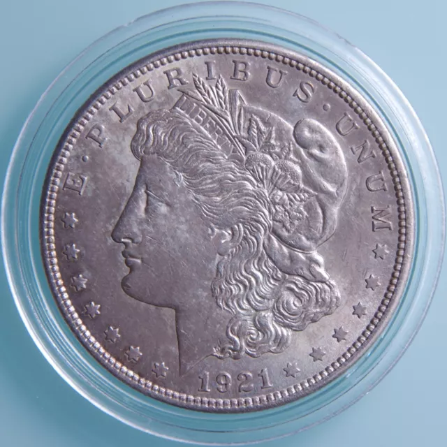 USA - 1 Dollar 1921 - Morgan Dollar - Philadelphia - Silber VZ
