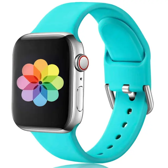 Silicone Sports Bracelet For Apple Watch Size L 38mm 40mm 1 2 3 4 5 6 Se Band