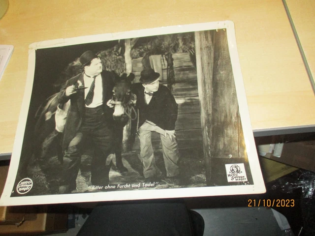 Handy Ran Ritter LAUREL UND HARDY Ritter ohne Furcht und Tadel org. Vorkriegs ...