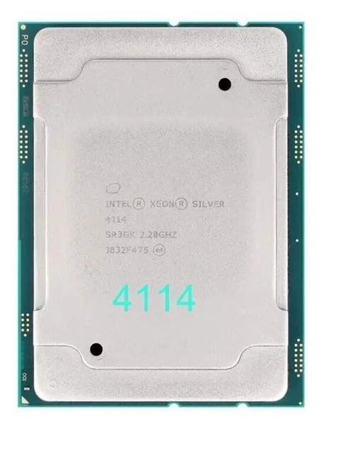 Intel Xeon CPU Intel Xeon Silver 4114 CPU – 10-Core, 2.2GHz