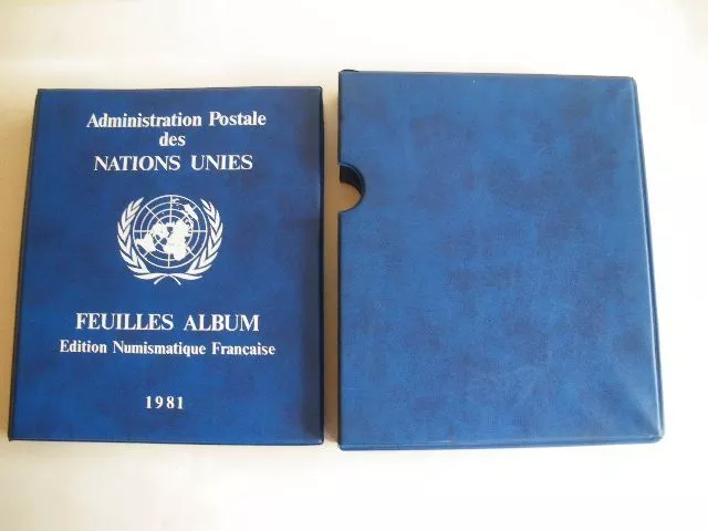 Nations Unies : Collection Timbres Blocs De Quatre