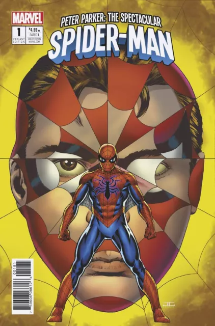 Peter Parker Spectacular Spiderman 1 John Cassaday 1:25 Variant Nm Amazing