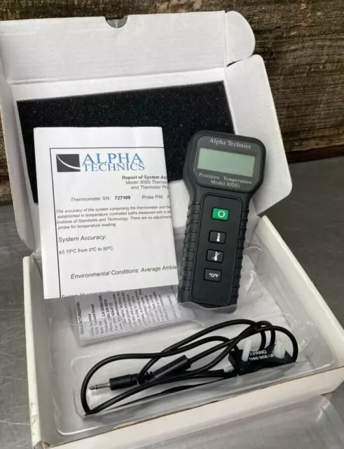 Alpha Technics Model 3000I Digital Precision Thermometer