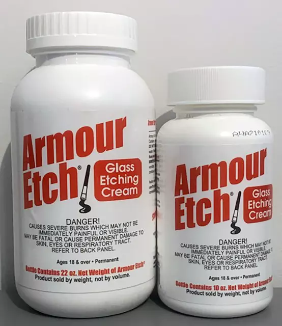 Armour Etch Products Glass Etching Cream Compound 80 grams (2.8 oz)