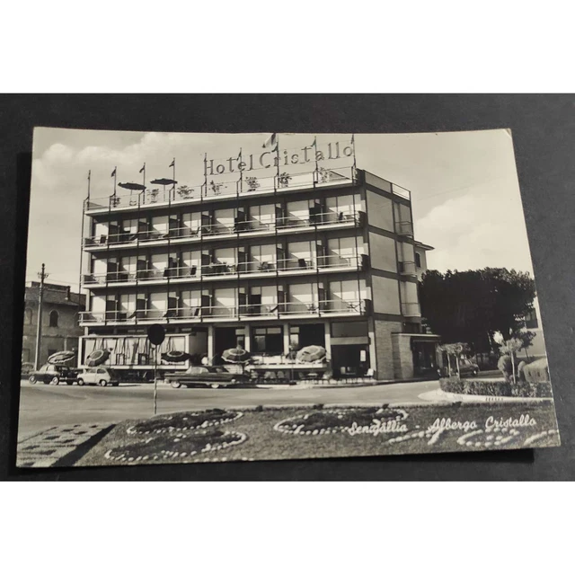Cartolina Senigallia - Albergo Cristallo