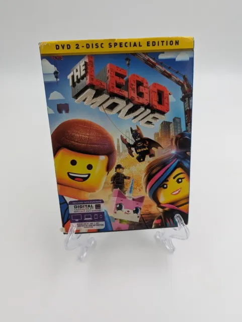 The LEGO Movie (DVD, 2014, 2-Disc Special Edition) Used w/ slipcover
