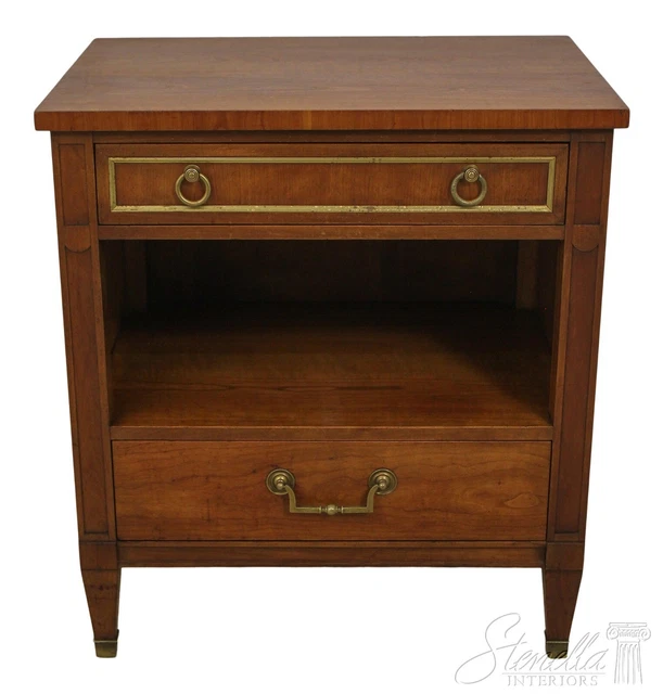 F59090EC: KINDEL French Louis XVI Cherry 1 Drawer Nightstand