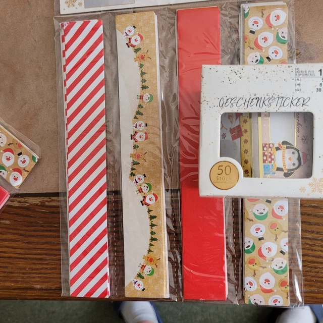 Bastelset Girlande 100 Stück Geschenkedticker 50stk.
