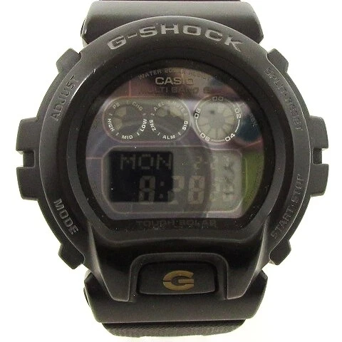 CASSIOZY SHOCK CASIO G SHOCK Watch Radio Wave Solar Digital GW 6900BC 1JF Blac