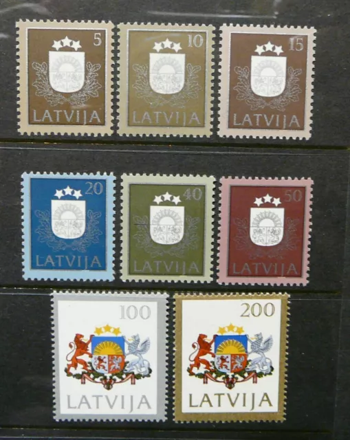 Latvia stamps  - Coats of arms_1991 - MNH