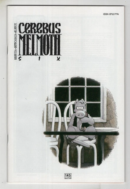 CEREBUS  #145   DAVE SIM   (AARDVARK-VANAHEIM)  VF  or  BETTER!!