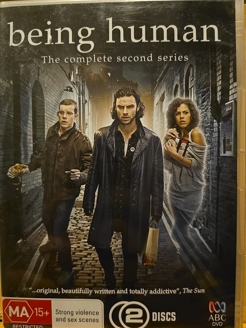 BEING HUMAN : Series 2 (DVD, 2009) Like New - Free Ship - #58