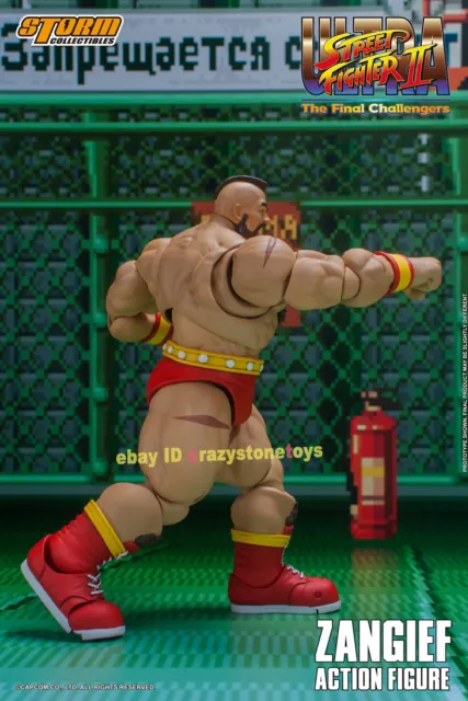 Storm Toys Zangief Street Fighter 1/12 Action Figure Collectible Doll PVC Model 3