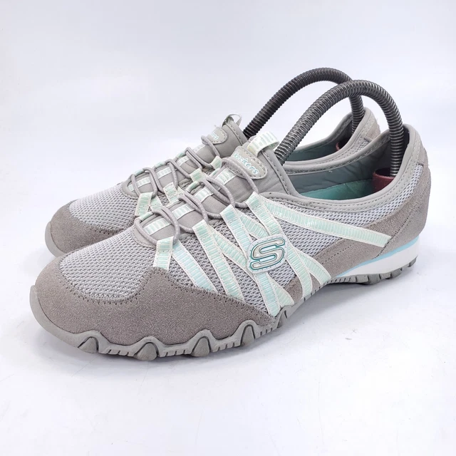 Skechers bikers womens walking shoes slip-on sale
