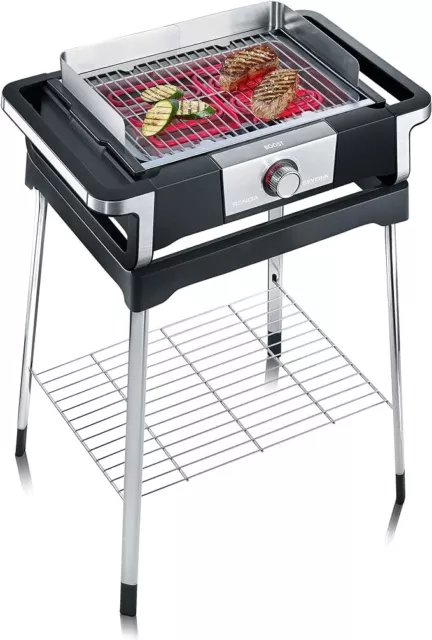 SEVERIN SENOA BOOST S Elektrogrill mit Standuntergestell PG 8117 - Neu OVP