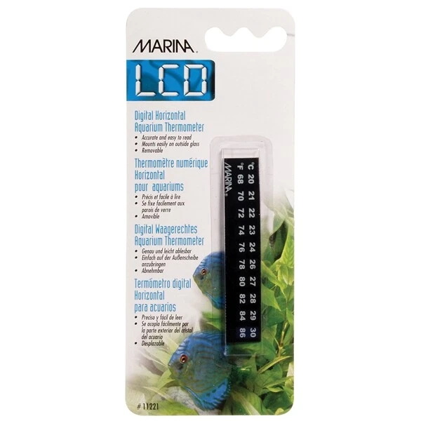 Marina Dolphin Thermometer C/F for Fish Tank Aquarium