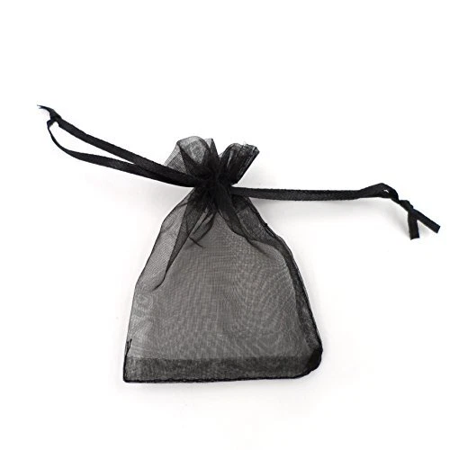 100pcs 3x4 Inches Drawstring Organza Pouches Wedding Party Jewelry Favor Gift