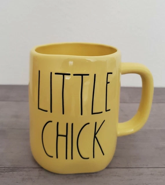 NEW RAE DUNN by Magenta Easter Yellow LITTLE CHICK  Coffee Tea Mug Home Decor