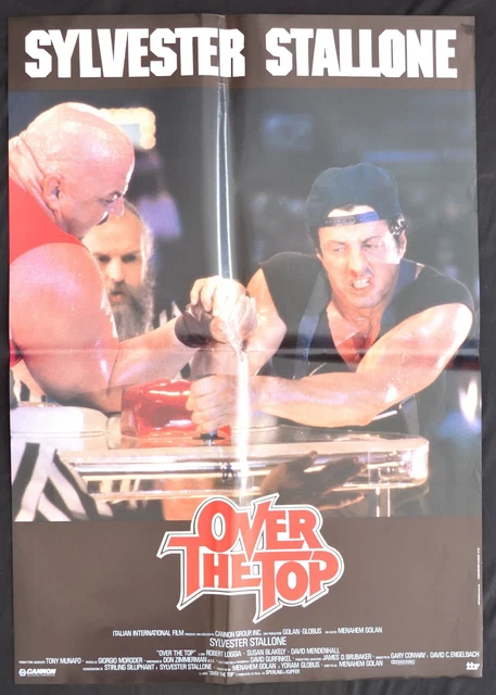 MANIFESTO OVER THE TOP sylvester stallone menahem golan robert loggia ...