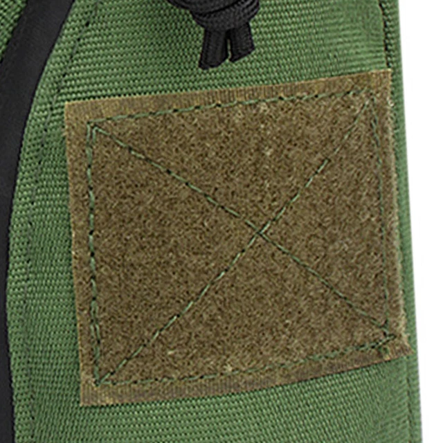(Green) Emergency Survival Pouch Military Survival Emergency Bag Wear