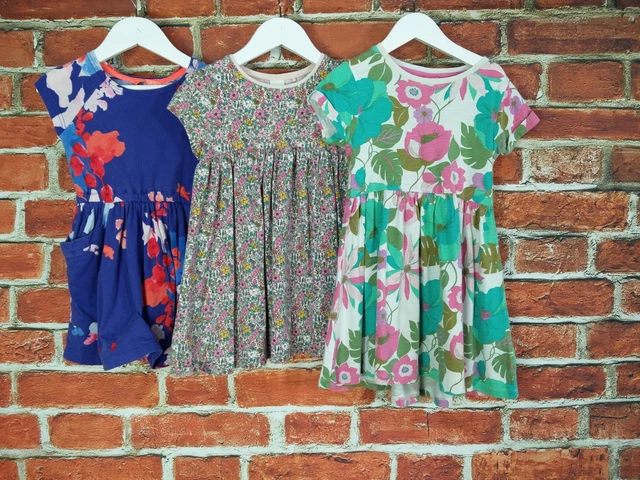 Girls Bundle Aged 3-4 Year Joules Next Summer Floral Casual Dresses Kids 104Cm