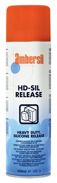 Agente liberador de silicona de alta resistencia Ambersil 32353 Hd-Sil 500 ml